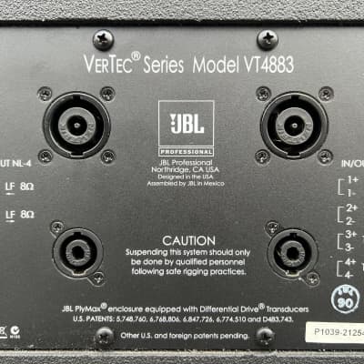 JBL VT4883 Subcompact Dual 12" Cardioid-Arrayable Sub (LOT OF 4) TRUEHEARTSOUND image 5