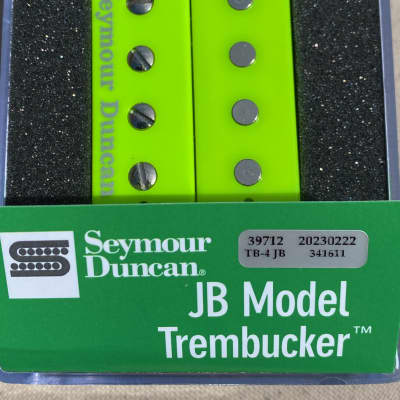 Seymour Duncan TB-4 JB Trembucker - Neon Green - Factory 2nd image 1