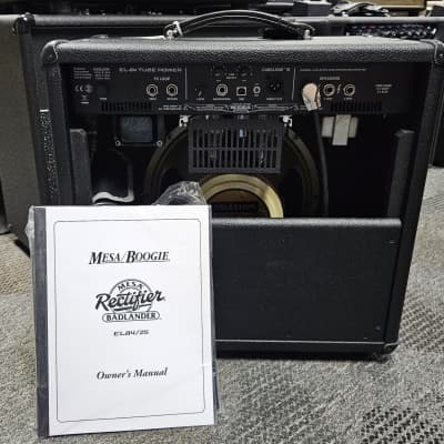Mesa Boogie Rectifier Badlander EL84/25 2-Channel 25-Watt 1x12" Guitar Combo 2023 - Black image 7