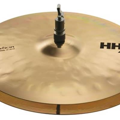 Sabian HHX Evolution 14 Inch HiHat Cymbals Brilliant Finish image 2