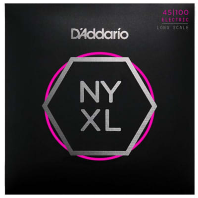 D'Addario NYXL45100 Regular Light Long Scale Bass Strings image 1