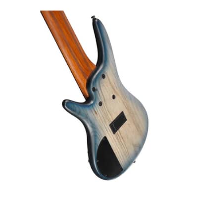 Ibanez SR Standard 6-String Electric Bass (Cosmic Blue Starburst Flat) image 5