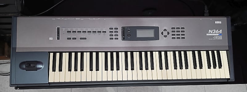 KORG N364 音楽ワークステーション 61鍵盤 Korg N364 61 Key Keyboard Synthesizer for sale online | eBay