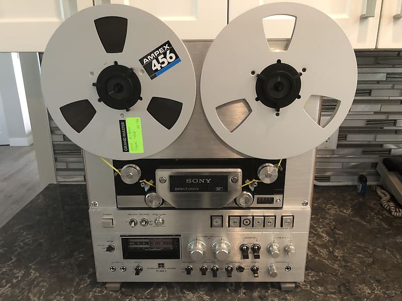 Sony TC-880 Top of the line 10 1/2 track Reel to Reel tape recorder-  SERVICED! 1981