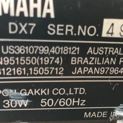 Yamaha DX7 image 8