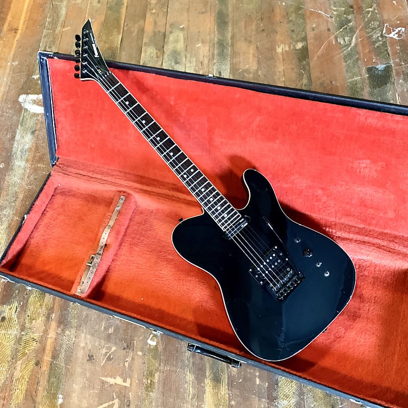 Fernandes TEJ-95 deluxe sustainer electric guitar Black beauty sustainer  pickup original vintage mij japan matsumoku tej super shredder telecaster