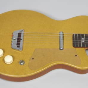 Silvertone 1357 Danelectro Model C 1956 Ginger and Tan with Original Case image 9