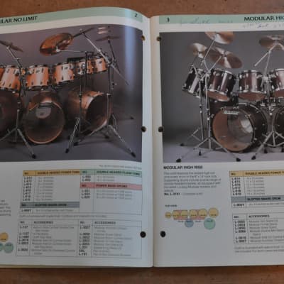 Ludwig Total Percussion vintage catalog booklet brochure. 1984 image 4