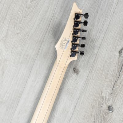 Ibanez S6570Q S Prestige Guitar, Natural Blue, Macassar Ebony Fretboard image 9