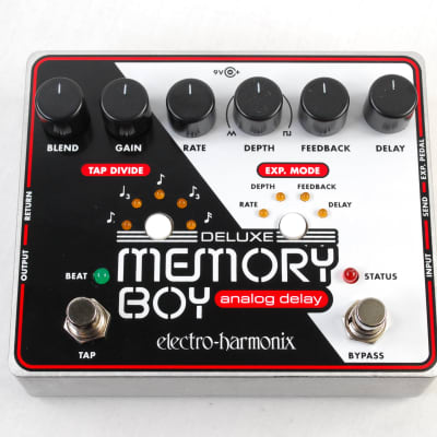 Used Electro-Harmonix EHX Deluxe Memory Boy Analog Delay Tap Tempo Effect Pedal! image 1