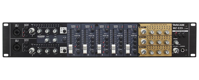 Tascam MZ-223 Industrial-grade Audio Zone Mixer image 1