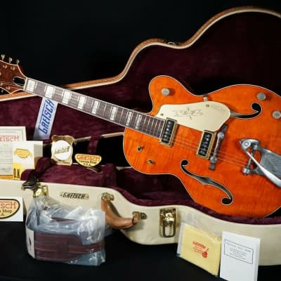 Gretsch USA Custom Shop G6120T-55 Relic Chet Atkins Nashville Curly Maple Guitar image 11