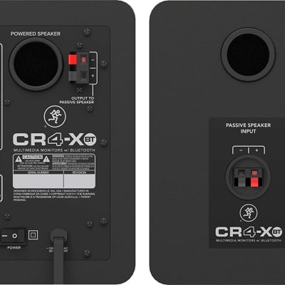 Mackie CR4-XBT 4" Powered Studio Monitor Pair with Bluetooth image 3