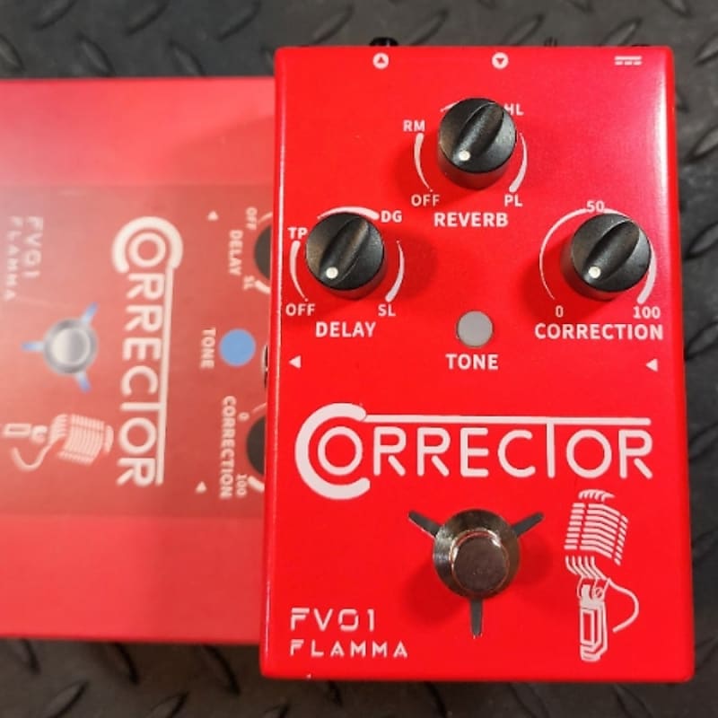 Flamma FV01 Corrector Vocal Effects Processor Pitch Reverb