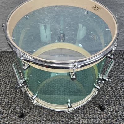 Spaun Hybrid Series Drum Set 15-18-26 2018 - Maple/Acrylic image 11