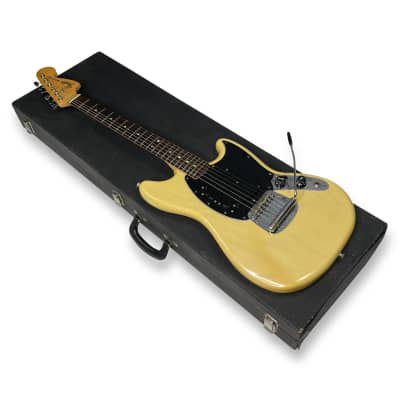 1977 Fender Mustang - Blond - All Original image 9