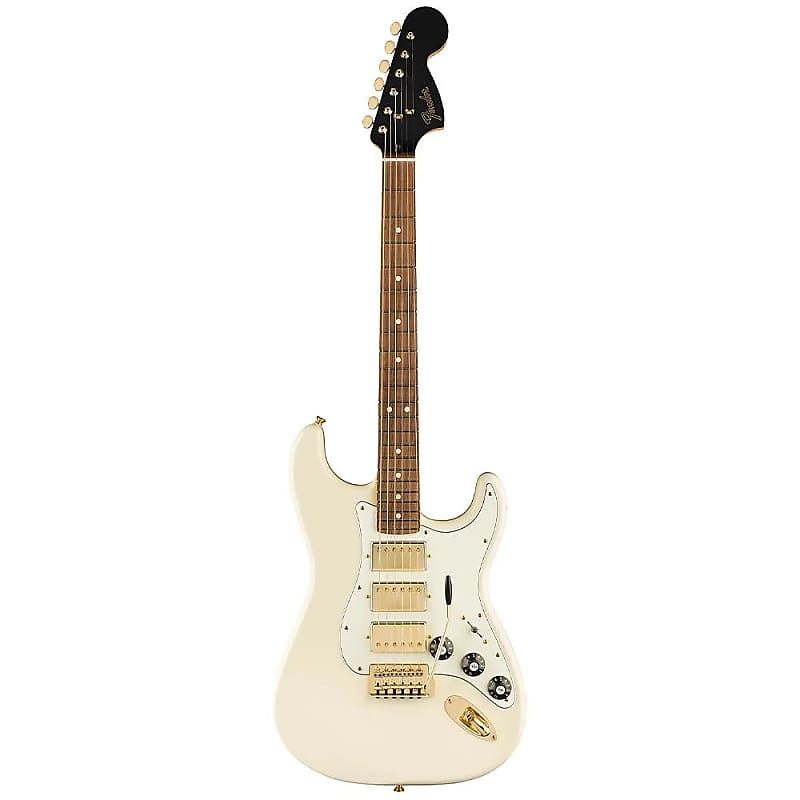 Fender FSR Mahogany Blacktop Stratocaster HHH image 1