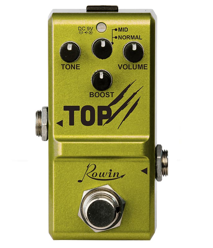 Rowin LN-318 Top NANO Series wide Variety of Clean Booster Tones True Bypass Pedal Ships Free image 1