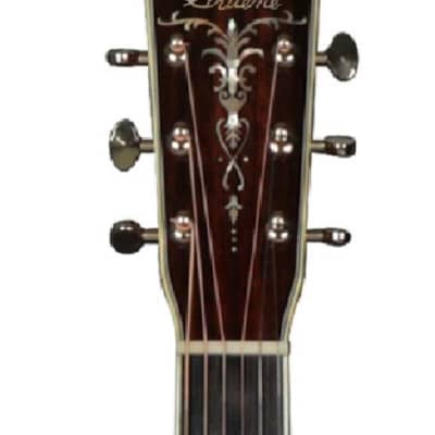 Gruene Guitars DG-50 (Solid African Blackwood and Adirondack Top) 2022 Natural image 1