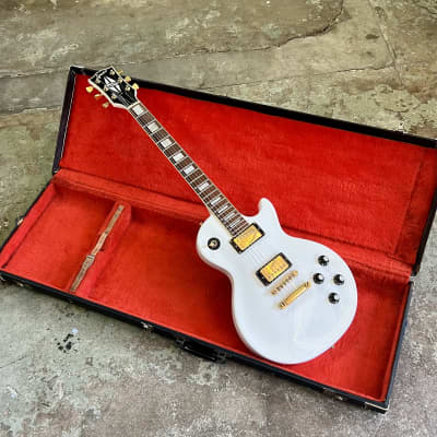 1987 Greco EGC-700 Japan, White 3-Pickup Les Paul Custom, All | Reverb