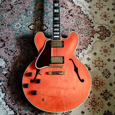 Left Handed Gibson Murphy Lab 1959 ES-355, Ultra Light Aged, Watermelon Red, Mint  with COA, OHSC! image 6