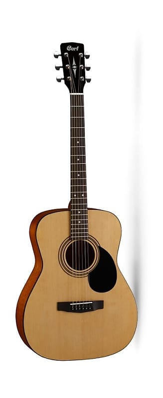 Cort AF510 Folk Acoustic Guitar With Gig Bag - Open Pore image 1