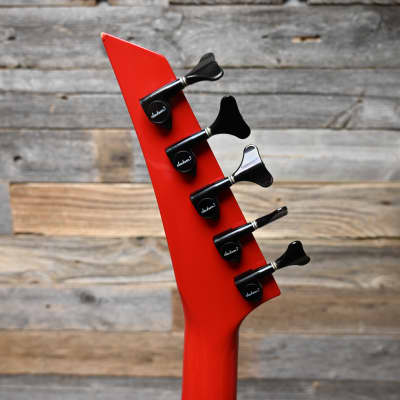 (11293) Charvel Eliminator V Red 5 String Bass Guitar image 8