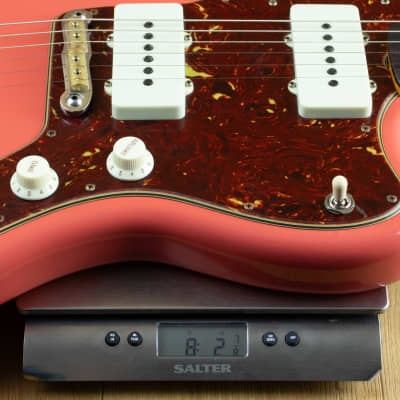 Fender Custom Shop 62 Jazzmaster Journeyman Relic Super Faded Fiesta Red CZ573246 image 6