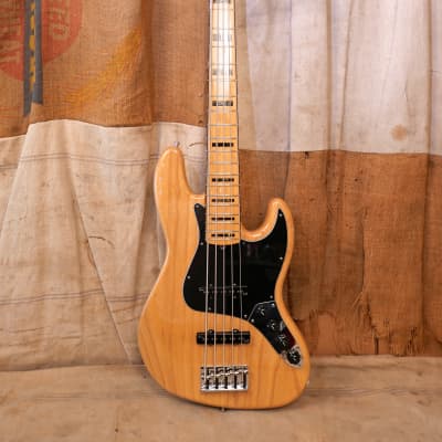 Fender American Elite Jazz Bass V 2015 Natural 5 String image 1