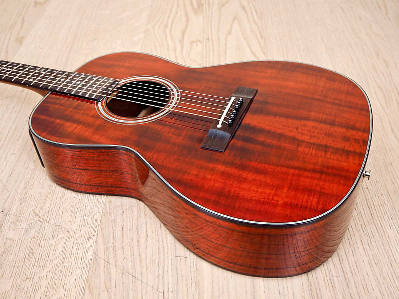1999 Takamine PT-406 Koa Parlor Acoustic Guitar Near Mint