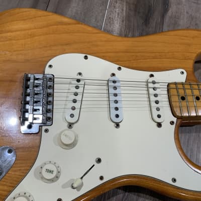 Fender Stratocaster 1973 Blonde natural maple w case OHSC original vintage Antique Natural image 5
