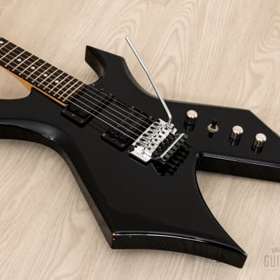 B.C Rich 日本製 black 1988 BC Rich Warlock NJ Series Black w/ Floyd Rose, Nagoya