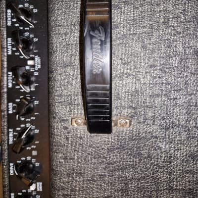 Fender GB Hot Rod Deluxe George Benson Signature 3-Channel 40-Watt 1x12" Guitar Combo  - Gray image 3
