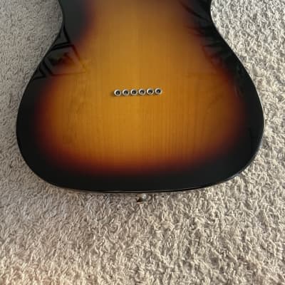 Fender Standard Telecaster 2015 Sunburst MIM Lefty Left-Handed Maple Neck Guitar image 12