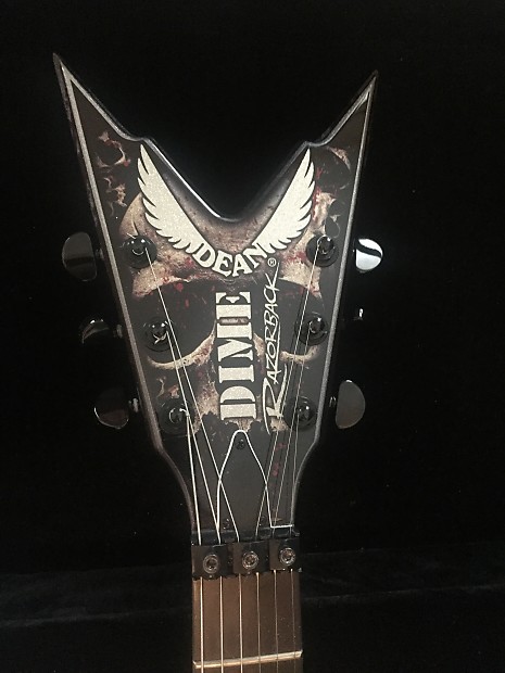 Dean Razorback skulls 2011 Custom Finish skulls metalflake | Reverb
