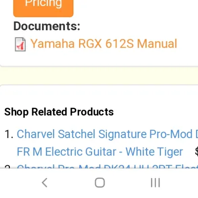Yamaha RGX 612S Super Strat 1988-94 Pearl White image 15