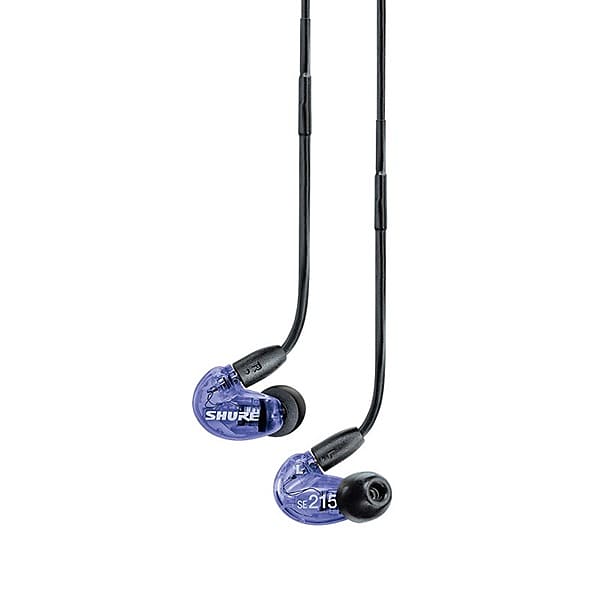 SHURE SE215SPE-PL-A (SE215 Special Edition Purple) (Domestic genuine  product, 2 year manufacturer's warranty)