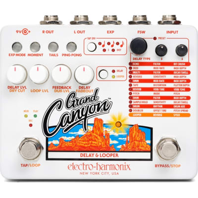 Electro-Harmonix Grand Canyon Delay and Looper Pedal for sale