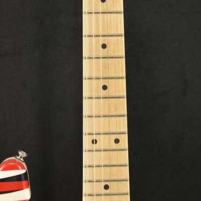 Demo - EVH Striped Series Red with Black Stripes image 4