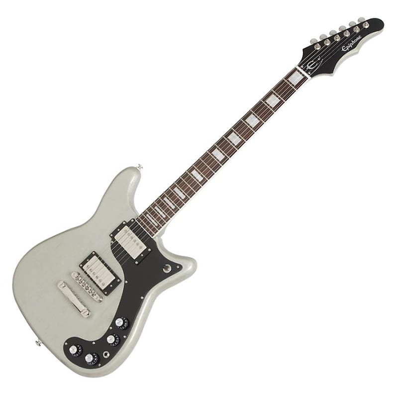 限定出品 Epiphone Wilshire Pro TV Silver Epiphone Limited Edition Wilshire Pro TV Silver Alnico | Reverb