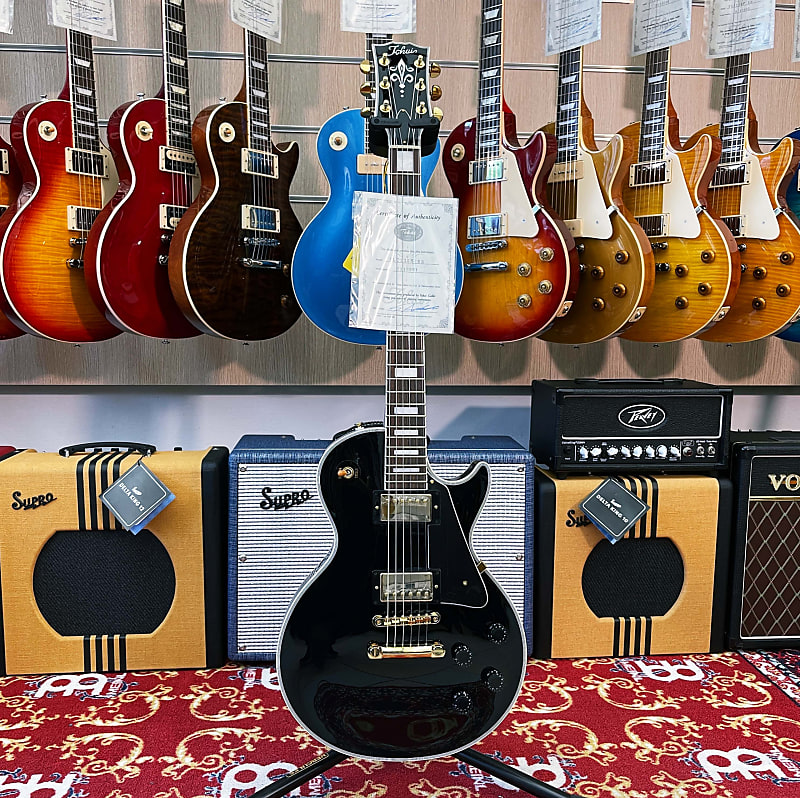 Tokai TOK-ULC136S BB Black - Chitarra Elettrica Vintage LP