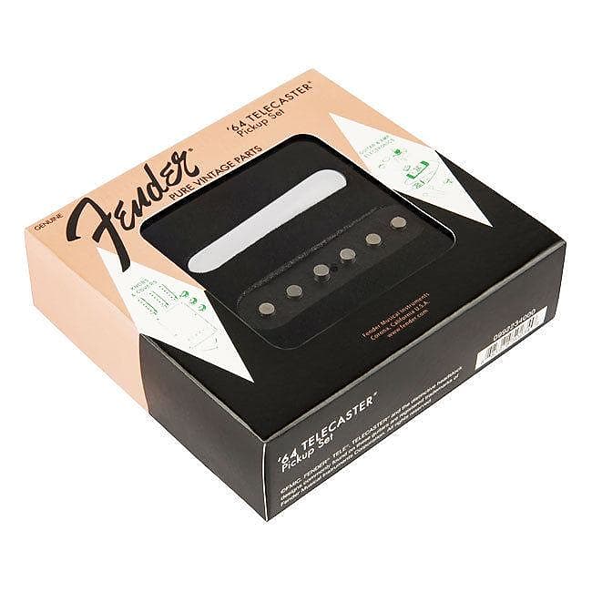 Fender Pure Vintage '64 Telecaster Tele Pickup Set 0992234000 image 1
