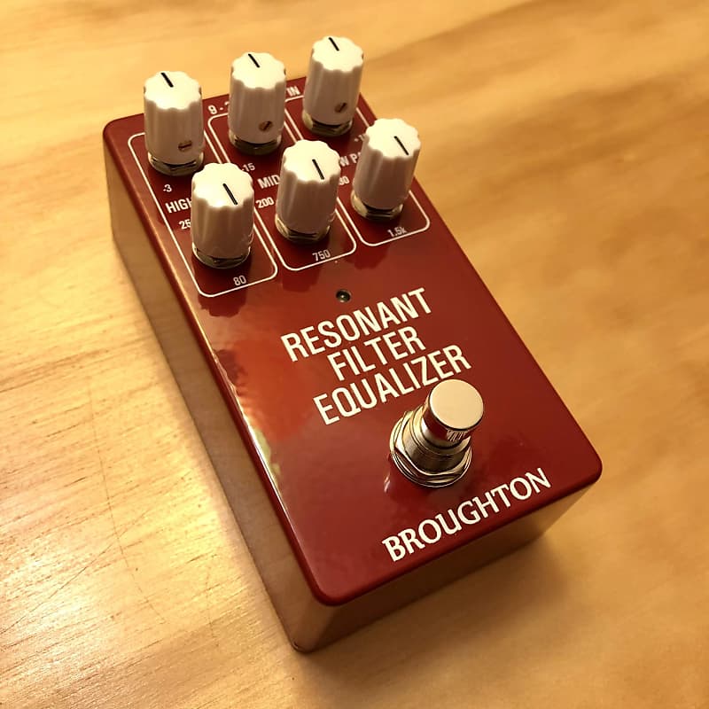 Broughton Resonant Filter Equalizer 2022 Red