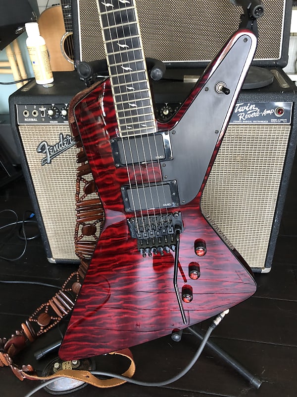 Epiphone Prophecy Futura Custom FX Gibson Explorer Style Prototype w/Floyd  Rose See Video!