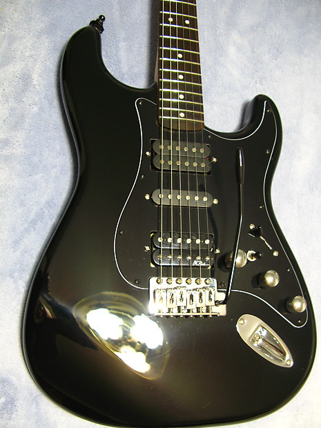 Customized Fender Squier Stratocaster Guitar the Shadow