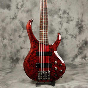Ibanez BTB775PB 5 String Guitar Bass Charcoal Brown Reverb