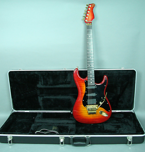 Valley Arts M Series Electric Guitar HSS EMG Quilted