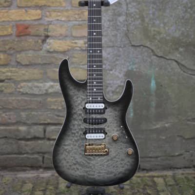 Ibanez AZ47P1QM BIB Premium - Black Ice Burst | Reverb