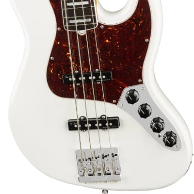 Fender American Ultra Jazz Bass. Rosewood FB, Arctic Pearl image 5