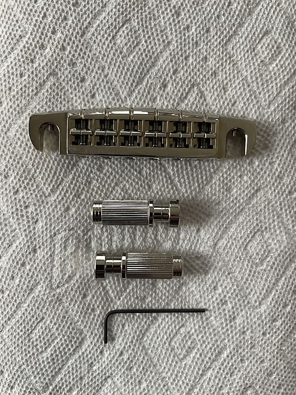 Golden Age Low Profile Wraparound Bridge w/ Standard Studs Reverb